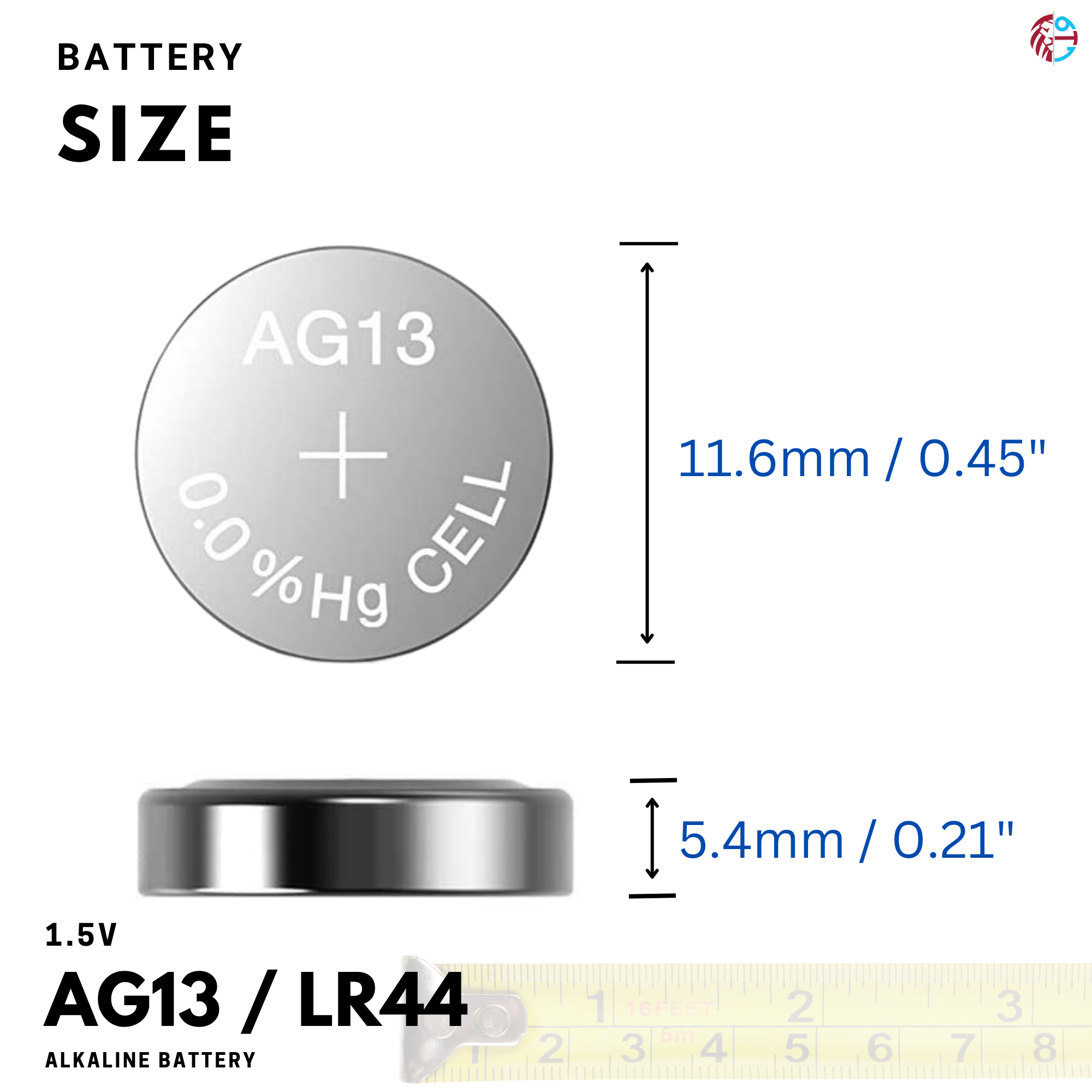 10 X SUPER AG13 LR44 SR44 L1154 A76 1.5V PoundMax ALKALINE BUTTON BATTERIES