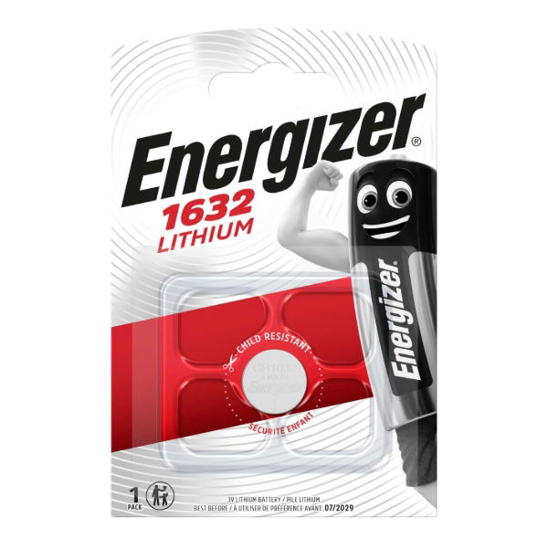 Energizer CR1632 Lithium Coin Cell - Pack of 1