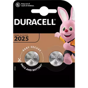 100 x Duracell CR2025 2025 3V Lithium - Pack of 2