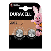 100 x Duracell CR2032 2032 3V Lithium - Pack of 2