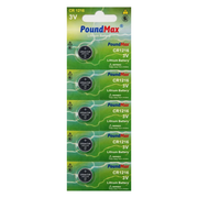 5 X 1216 CR1216 DL1216 KCR1216, BR1216 3V PoundMax Lithium Coin Cell Battery