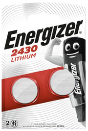 140 x 2430 CR2430 DL2430 K2430L ECR2430 3V Energizer Lithium Coin Cell Batteries pack of 2