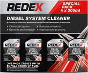 Redex Diesel System Cleaner, 500ml, 4 Pack