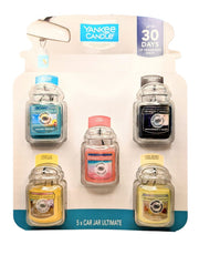 Yankee Candle Car Jar Ultimate Multipack Air Freshener 5 Pack
